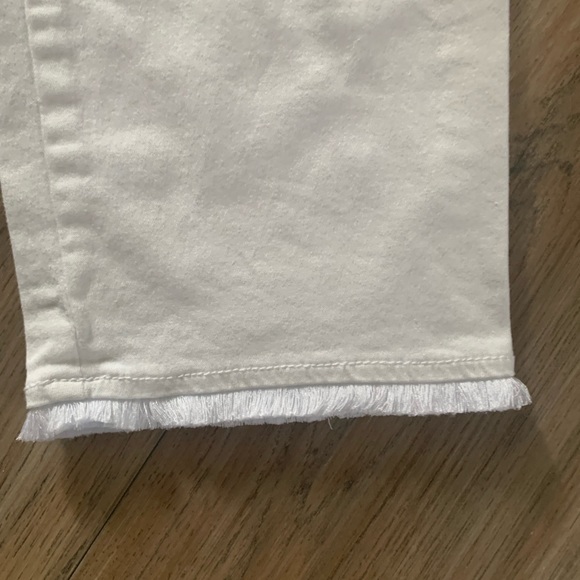 Van Heusen White Ankle Pants 10 Summer - Picture 2 of 4